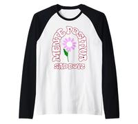 Mente positiva Regional Mexican Tumbados Sad Boys Belicos Raglan Baseball Tee