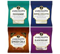 Menthol Cough Drops 4 Pack: Spiced Cola, Blackcurrant, Menthol & Eucalyptus and Peppermint | Soothing Herbal Lozenges for Cough Relief, Sore Throat | Natural (4 Pack) (Assorted)