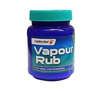 Menthol Vapour Rub Congestion Relief for Chest, Throat & Back Rub Eucalyptus (100g Tub)