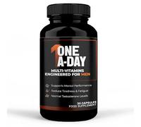 MenTools Men’s One-A-Day Multivitamin for Energy, Immune Support & Normal Testosterone - Vitamins D3, K2, B-Complex, Magnesium, Zinc & Selenium - 30 Vegan Capsules