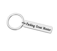 Mentor Gift Leader Boss Appreciation Gift Keyring Gift Going Away Keychain for Mentor Leader Boss Coach Thank You Gift Coworker Leaving Gifts Christmas Birthday Retirement Gift for Boss Mentor