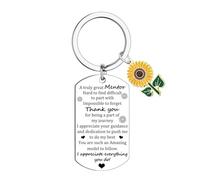 Mentor Keyring Thank You Gifts for Men Women Mentor Gifts for Women Men Mentor Leaving Gifts for Boss Leader Manager Appreciation Gift Birthday Gifts Office Farewell Retirement Gifts Rainbow Gift
