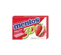 Mentos 3D Fresh Gum - Refreshing Chewing Gum for Long-Lasting Fresh Breath (Pack of 14's)