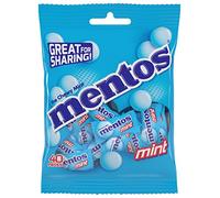 Mentos Chewy Mint Candy, Individually Wrapped, Holiday Candy, Bulk, 0.10 Oz, Pack of 40