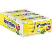 Mentos CleanBreath Lemonmint Carton 12 x 21 g