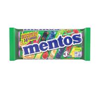 Mentos Discovery Chewy Dragees 14 Flavours 3 x 38g Pack
