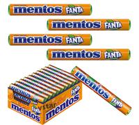 Mentos Fanta Orange Chewy Sweet Rolls 38g