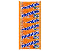 Mentos Fanta Dragees, 3 Rolls Fruit Sweets with Fanta Flavour, Chewy Sweets with Fruity Orange Lemonade Flavour, Vegan (3 Rolls of 37.5g)