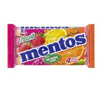 Mentos Fruit Sweets 4 per Pack