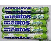 MENTOS GREEN APPLE CHEWY DRAGEES. 20 ROLLS. 20x37.5g. BEST BEFORE 04/2026.