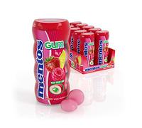 Mentos Gum Pocket Bottle, Red Fruit/Lime, 1.06 Ounce (Pack of 10) by Mentos