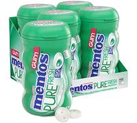 Mentos Gum Pure Fresh Spearmint 100g - Pack of 4