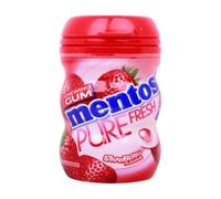 Mentos | Gum | PureFresh | Strawberry | Pot | 10 x 24 g
