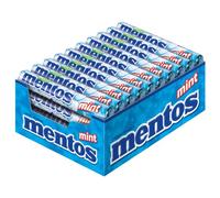 Mentos Mint Chewy Dragees 38g - Pack of 40
