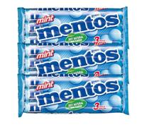 Mentos Mint Flavour Chewy Dragees 3 x 123g
