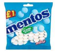 Mentos Mint Share Size - Pack of Bag 12 x 135G