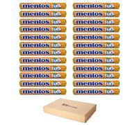 Mentos Orange Flavor Dragees In Refreshing 24 Packs Sold By VR Angel