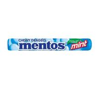 Mentos Peppermint Rolls 40 x 38g (Blue)