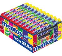 Mentos Rainbow fruit chewy candies carton 40 x 37.5g