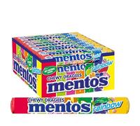 Mentos Rainbow Soft Chews, Fruity Sweets With Natural Colours, Suitable for Vegetarians - 40 Rolls