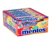 Mentos Rolls Chewy Sweets Candy- Assorted Mixed Chewy Rolls FullBox Collection