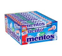 Mentos Soft Mints, Mint Chewy Party Sweets With Natural Colours, Suitable for Vegetarians - 40 Rolls