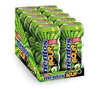 Mentos Sour Bubble Gum Green Apple Pack of 10 30 g