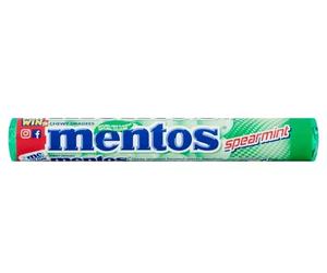 Mentos Spearmint Flavor Chewy Dragees 10 x 38g