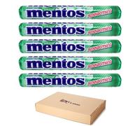 Mentos Spearmint Flavor Chewy Dragees In Refreshing 5 Packs Sold By VR Angel