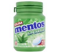 Mentos Sugar Free Spearmint Chewing Gum Bottle,40Pieces