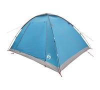 Mentu Camping Tent with Roof Blue 4-Person Polyester and Steel
