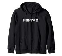 Menty B Mental Breakdown Funny Gen Z Slang Teen Tween Stress Zip Hoodie