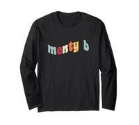Menty B Mental Breakdown Teen Stress Tween Funny Gen Z Slang Long Sleeve T-Shirt