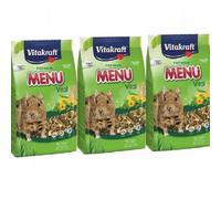 2 PACK VITAKRAFT MENU COMPLETE DEGU FOOD CEREALS & VEGETABLES HIGH FIBRE 600G