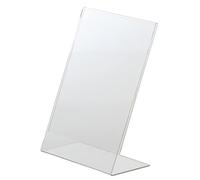Menu Holder Leanback A4 Leaflet Stands Board Restaurant Commercial 305X210X100Mm