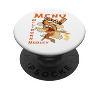 Menu Meltdown Medley Dragon Noodles Steam Storm Humor PopSockets Adhesive PopGrip