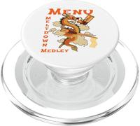 Menu Meltdown Medley Dragon Noodles Steam Storm Humor PopSockets PopGrip for MagSafe