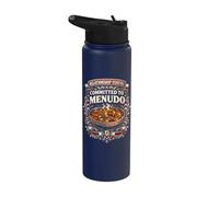 Menudo Relationship Status Committed Funny Mexican Soup Stainless Steel Insulated Water Bottle