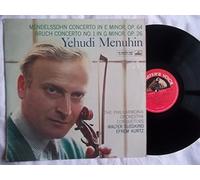 MENUHIN - ALP 1669 YEHUDI MENUHIN Mendelssohn / Bruch Violin Concertos vinyl LP