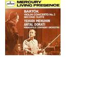 MENUHIN/DORATI/MINNEAPOLIS SO - VIOLINKONZERT 2/SUITE 2 CD NEW BARTOK,BELA
