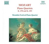 Menuhin Fest Piano 4Tet - MOZART: Piano Quartets, K. 478 and K. 493