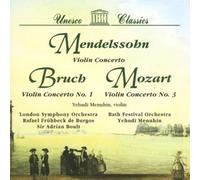 Menuhin(Vln):Lso - Mendelssohn:Bruch:Mozart:Violi