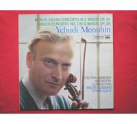 Menuhin, Yehudi - Menuhin, Yehudi Mendelssohn Concerto In E Minor Bruch Concerto No 1 In G Minor LP HMV ALP1669 EX/VG 1960s
