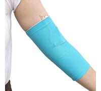 MENURSY Arm PICC Line Sleeve Protector, Elbow Breathable Cast Nursing Cast Cover Supplies for Arm Circumference 7.5" 8.6", Cyan (XS)