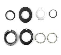 MenYiYDS 8 PCS BEARING HOUSING, SWIVEL STEERING BALL SET MADE OF STEEL WITH BALL BEARINGS, BICYCLE BALL BEARING HEADSET BALL RING FRONT WHEEL CAGE BALL BEARING, COMPATIBLE WITH XIAOMI M365 SCOOTER