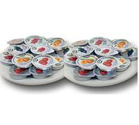 Menz & Gasser Jam Portions Bundle Marmalade Jam 20g Individual Jams Vegan Gelling Perfect Jam for Breakfast Travel Hotel Delicious Jam Individual Jams Assorted Jam Portion 200 Portions Exp 08/25