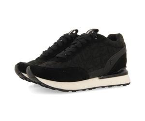 MENZ Internal Wedge Padded Sneakers, Black/White, 4 UK