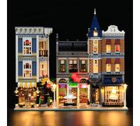 MENZAVA LED Light Kit Compatible with LEGO 10255 Assembly Square Creator Expert Building Blocks Model - Model Set NOT Included