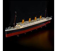 MENZAVA LED Light Kit Compatible with LEGO 10294 Titanic Icons Building Blocks Model - Model Set NOT Included