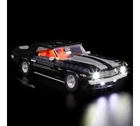 MENZAVA LED Light Set Compatible with LEGO 10304 Chevrolet Camaro Z28 Icons Building Blocks Model - Model Set NOT Included
